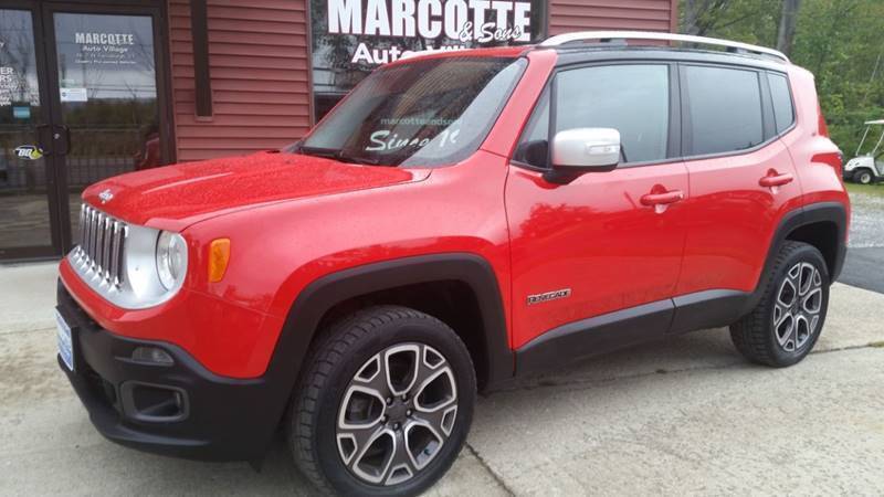 2016 Jeep Renegade for sale at Marcotte & Sons Auto Village in North Ferrisburgh VT