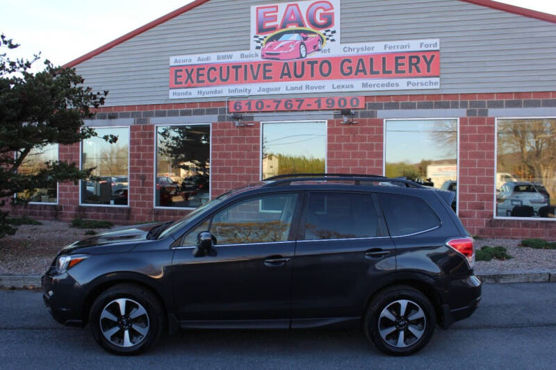 2018 Subaru Forester for sale at EXECUTIVE AUTO GALLERY INC in Walnutport PA