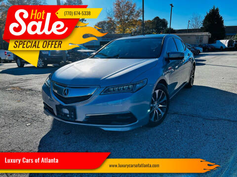 2015 Acura TLX for sale at Luxury Cars of Atlanta in Snellville GA
