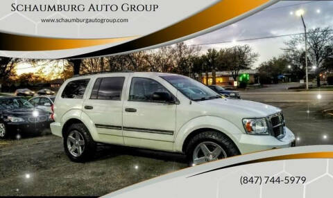 2008 Dodge Durango for sale at Schaumburg Auto Group in Addison IL