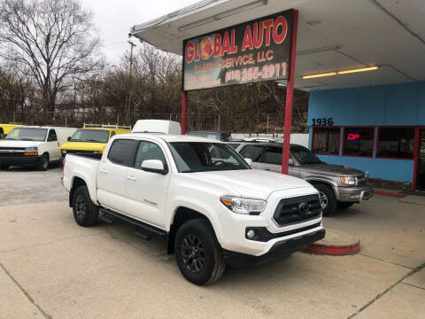 2021 Toyota Tacoma for sale at Global Auto Sales and Service in Nashville TN