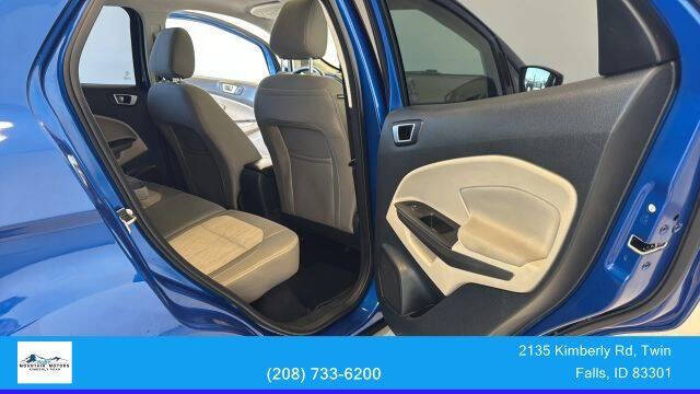 2019 Ford EcoSport SE