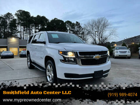 2015 Chevrolet Tahoe for sale at Smithfield Auto Center LLC in Smithfield NC