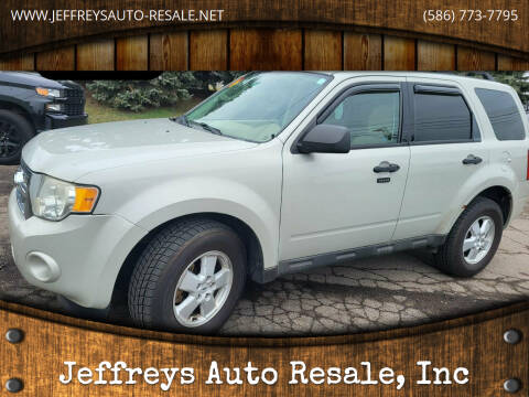 2009 Ford Escape for sale at Jeffreys Auto Resale, Inc in Clinton Township MI