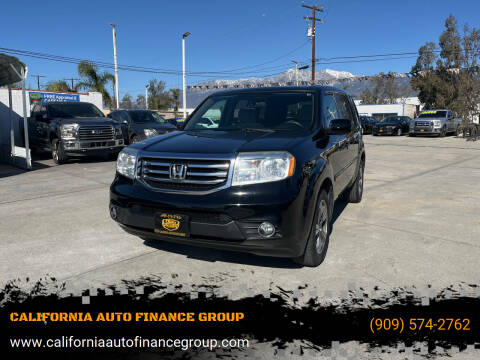 2015 Honda Pilot for sale at CALIFORNIA AUTO FINANCE GROUP in Fontana CA