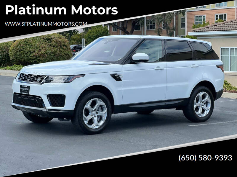 2019 Land Rover Range Rover Sport for sale at Platinum Motors in San Bruno CA