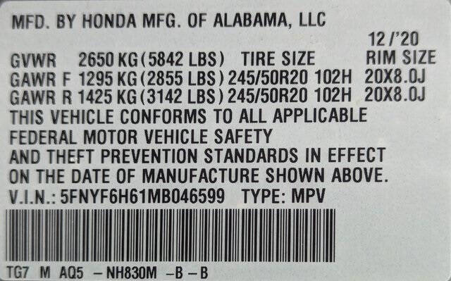 2021 Honda Pilot for sale at Axio Auto Boise in Boise, ID