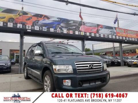 2005 Infiniti QX56 for sale at NYC AUTOMART INC in Brooklyn NY
