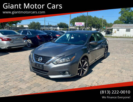 2016 Nissan Altima for sale at Giant Motor Cars in Tampa FL