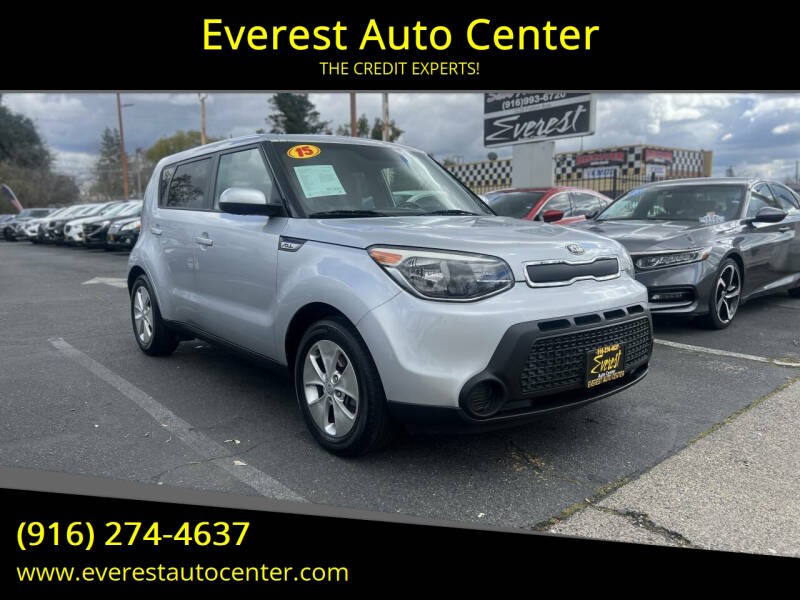 2015 Kia Soul for sale at Everest Auto Center in Sacramento CA