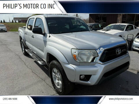 2012 Toyota Tacoma for sale at PHILIP'S MOTOR CO INC in Haleyville AL