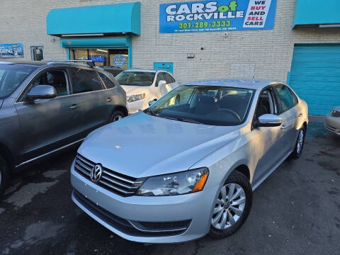 2013 Volkswagen Passat S PZEV