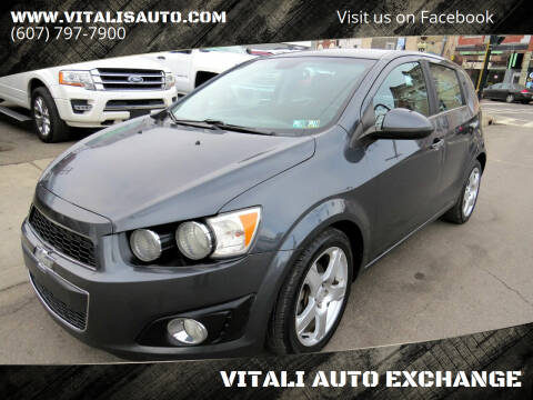 2013 Chevrolet Sonic for sale at VITALI AUTO EXCHANGE in Johnson City NY
