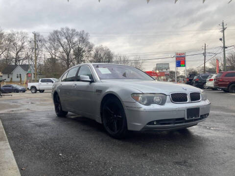 2004 BMW 7 Series for sale at Cruz Auto Sales in Dalton GA
