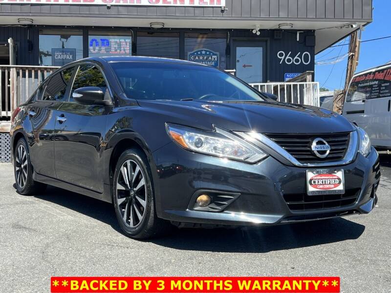 2018 Nissan Altima for sale at CERTIFIED CAR CENTER in Fairfax VA