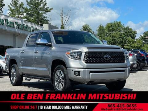 2020 Toyota Tundra for sale at Ole Ben Franklin Motors KNOXVILLE - Clinton Highway in Knoxville TN