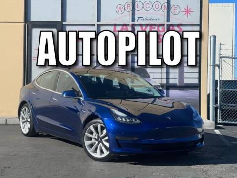 2018 Tesla Model 3 for sale at Las Vegas Auto Sports in Las Vegas NV
