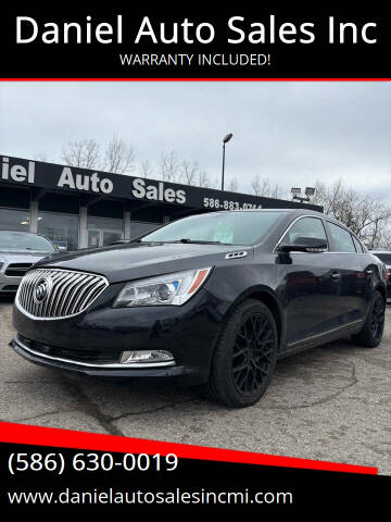 2014 Buick LaCrosse for sale at Daniel Auto Sales Inc in Clinton Township MI