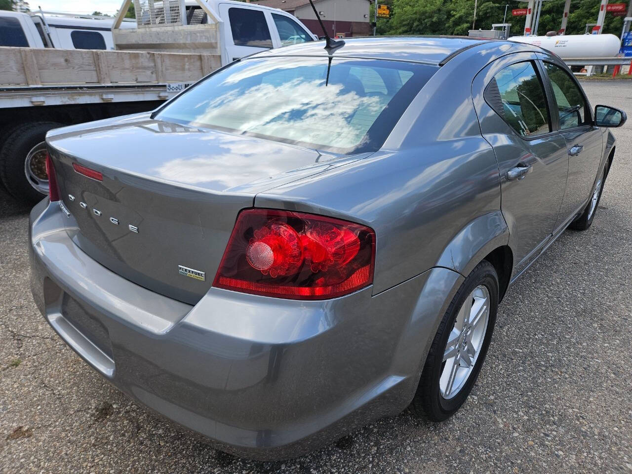 2013 Dodge Avenger for sale at DANGO AUTO SALES in HOWARD CITY, MI