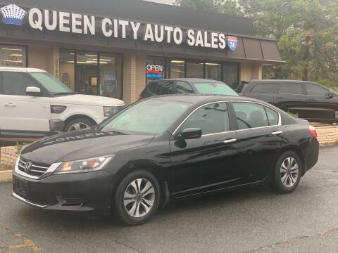 2015 Honda Accord for sale at Queen City Auto Sales in Charlotte NC