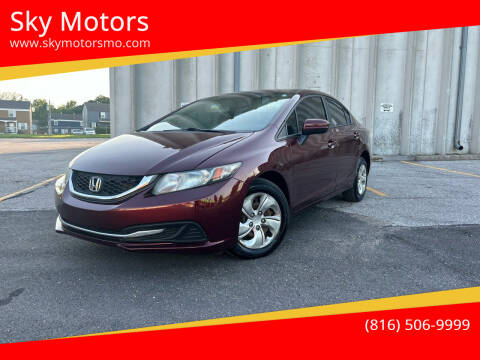 2014 Honda Civic for sale at Sky Motors in Kansas City MO