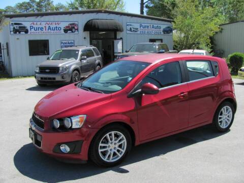 2012 Chevrolet Sonic for sale at Pure 1 Auto in New Bern NC