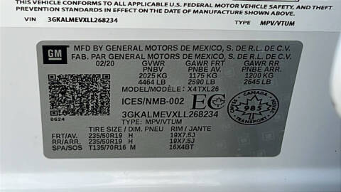 2020 GMC Terrain SLE