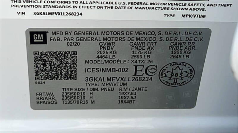 2020 GMC Terrain SLE