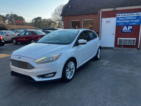 2015 Ford Focus for sale at AP Automotive in Cary NC