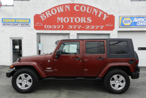 2007 Jeep Wrangler Unlimited for sale at Brown County Motors in Russellville OH