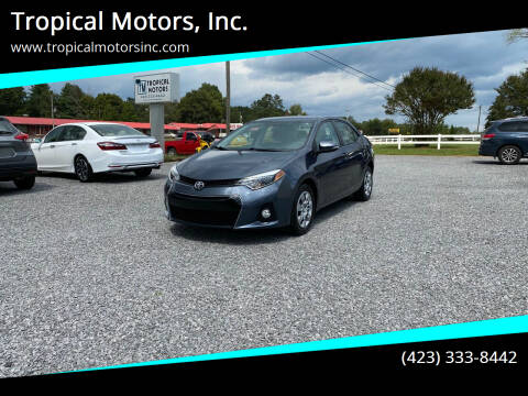 2016 Toyota Corolla for sale at Tropical Motors, Inc. in Riceville TN