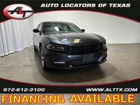 2016 Dodge Charger for sale at AUTO LOCATORS OF TEXAS in Plano TX