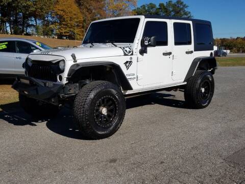 2011 Jeep Wrangler Unlimited for sale at JR's Auto Sales Inc. in Shelby NC
