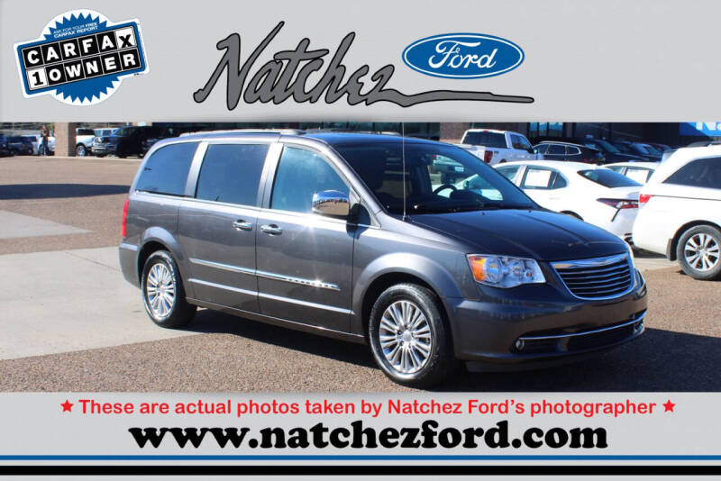 2016 Chrysler Town and Country for sale at Natchez Ford in Natchez MS