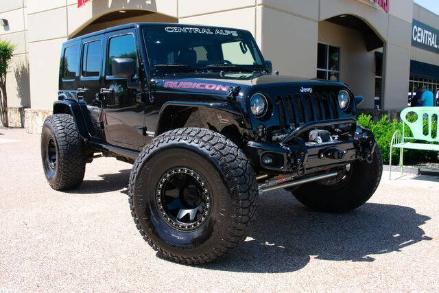 2009 Jeep Wrangler Unlimited for sale at Mcandrew Motors in Arlington TX