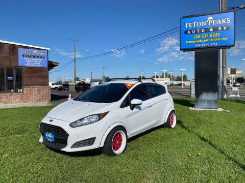 2014 Ford Fiesta for sale at TETON PEAKS AUTO & RV in Idaho Falls ID