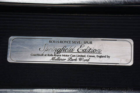 1996 Rolls-Royce Silver Spur