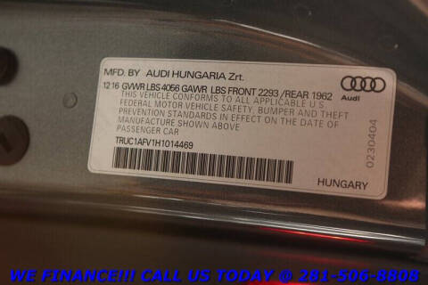 2017 Audi TTS 2.0T quattro