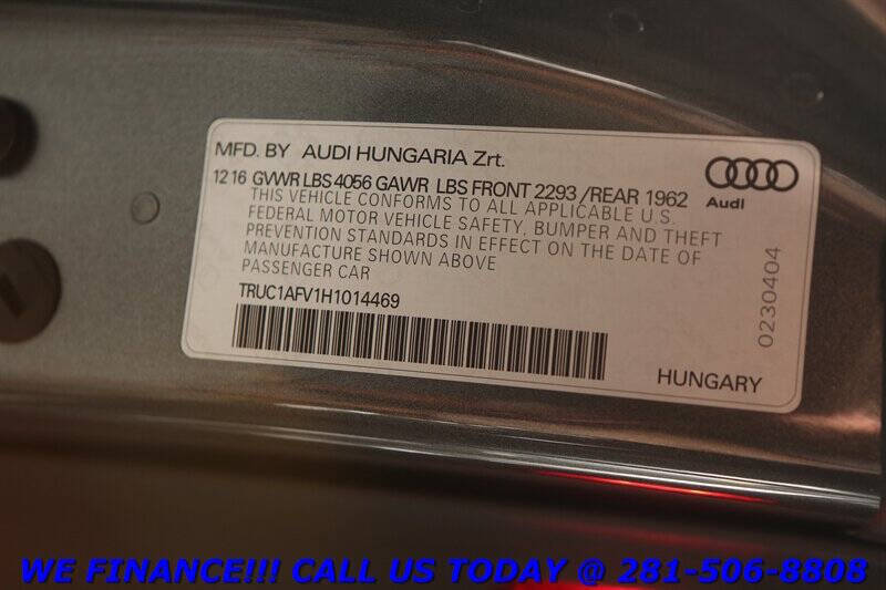 2017 Audi TTS 2.0T quattro