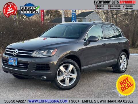 2011 Volkswagen Touareg for sale at Auto Sales Express in Whitman MA