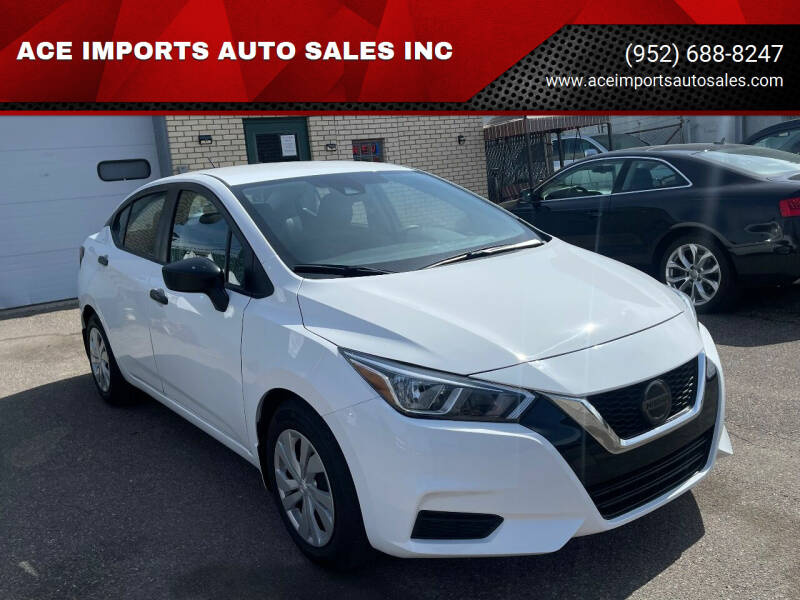 2020 Nissan Versa for sale at ACE IMPORTS AUTO SALES INC in Hopkins MN
