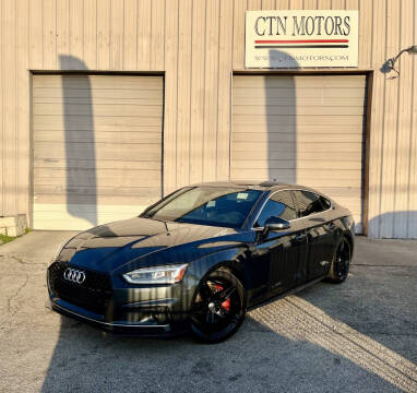 2018 Audi A5 Sportback for sale at CTN MOTORS in Houston TX