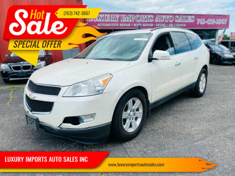 2012 Chevrolet Traverse for sale at LUXURY IMPORTS AUTO SALES INC in North Branch MN