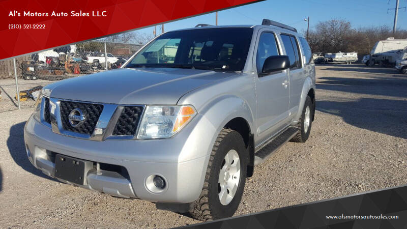 2005 Nissan Pathfinder for sale at Al's Motors Auto Sales LLC in San Antonio TX