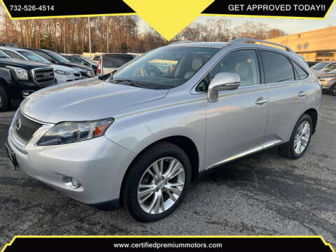 2010 Lexus RX 450h for sale at Certified Premium Motors in Lakewood NJ
