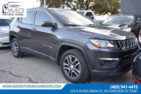 2017 Jeep Compass for sale at IMD Motors in Richardson TX