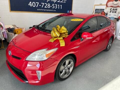 2015 Toyota Prius for sale at Auto Chars Group LLC in Orlando FL