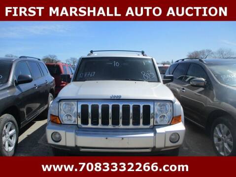 2010 Jeep Commander for sale at First Marshall Auto Auction in Harvey IL