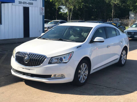 2014 Buick LaCrosse for sale at Discount Auto Company in Houston TX