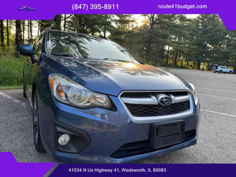 2013 Subaru Impreza for sale at Route 41 Budget Auto in Wadsworth IL